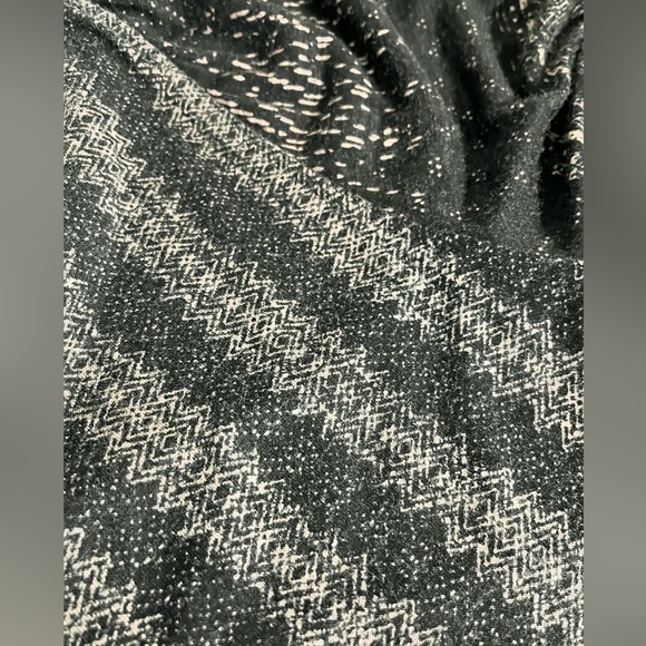 PATRONS OF PEACE - boho grey blouse long sleeve cross back details - size XS - Picture 2 of 8